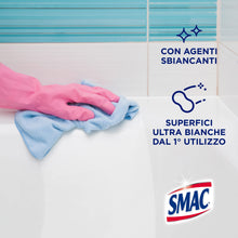Carica l&#39;immagine nel visualizzatore di Gallery, Smac - Detergente Gel Multisuperficie con Candeggina, Azione Igienizzante e Sgrassante, con Agenti Sbiancanti, 850 ml
