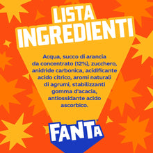 Carica l&#39;immagine nel visualizzatore di Gallery, Fanta  12 Bottiglie da 450 Ml, Arance Italiane, senza Aggiunta di Conservanti, Bottiglia PET Riciclabile - 1544102
