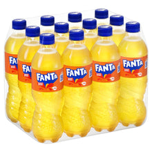 Carica l&#39;immagine nel visualizzatore di Gallery, Fanta  12 Bottiglie da 450 Ml, Arance Italiane, senza Aggiunta di Conservanti, Bottiglia PET Riciclabile - 1544102
