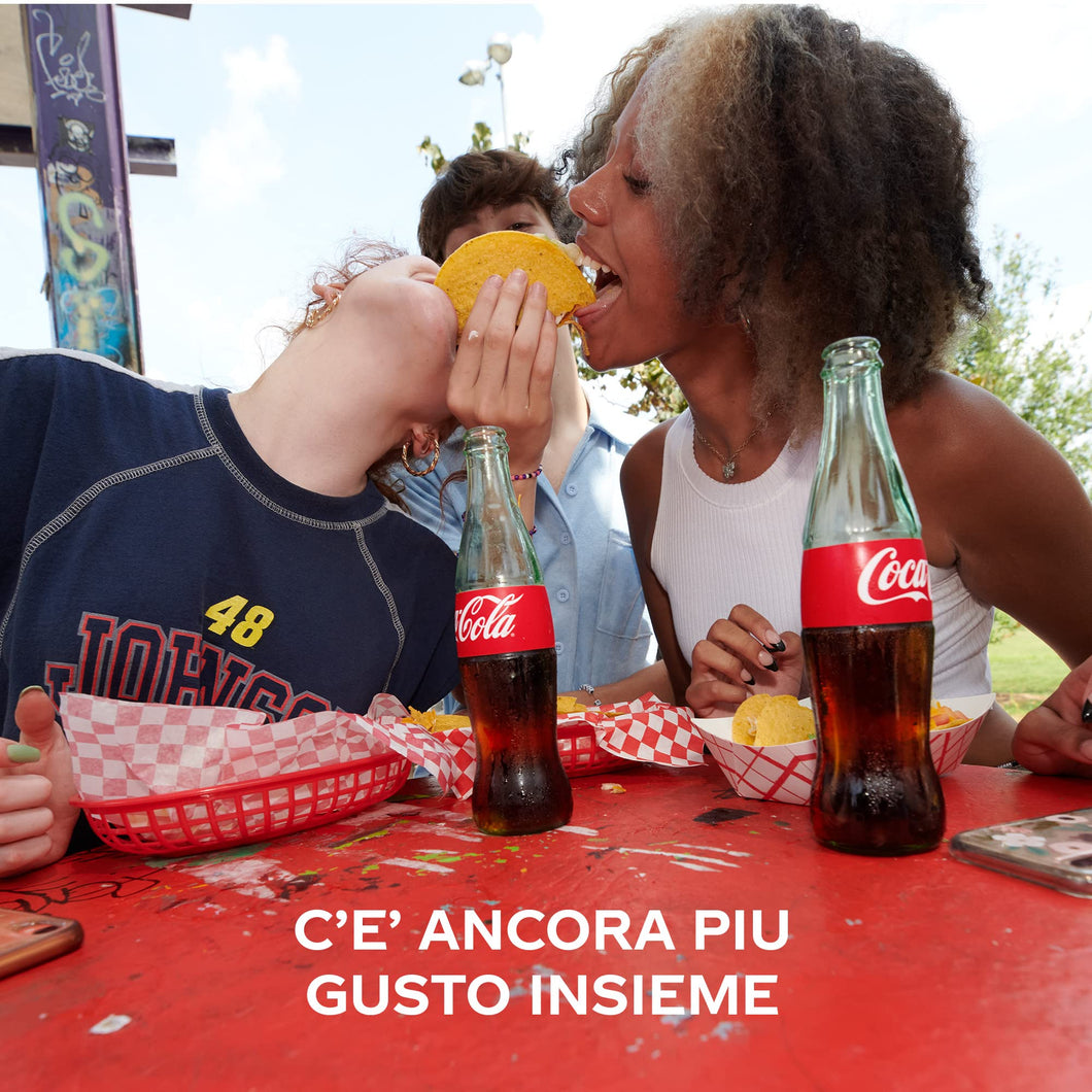 Coca-Cola Zero Zuccheri – 24 Lattine da 150 ml, Tutto il Gusto della Formula Coca-Cola Senza Calorie, Coca-Cola Mini Lattine, Lattina 100% riciclabile, Bevanda Analcolica con Edulcoranti