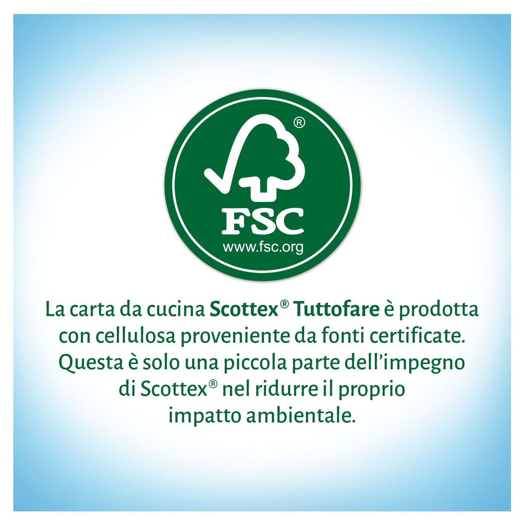 Scottex Tuttofare, Confezione da 2 Rotoli