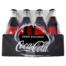 Carica l&#39;immagine nel visualizzatore di Gallery, COCA-COLA Zero Zuccheri 330ml x24 (Vetro
