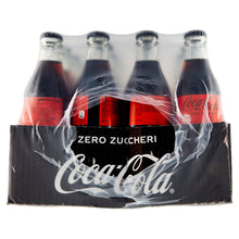 Carica l&#39;immagine nel visualizzatore di Gallery, COCA-COLA Zero Zuccheri 330ml x24 (Vetro
