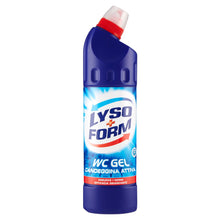 Carica l&#39;immagine nel visualizzatore di Gallery, Lysoform - Wc Gel, Candeggina Attiva, Rimuove I Germi, Efficacia Sbiancante - 5 pezzi da 750 ml [3750 ml]
