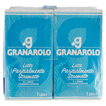 Carica l&#39;immagine nel visualizzatore di Gallery, Granarolo; Latte UHT Parzialmente Scremato, 4 Confezioni da 1 Litro, Lunga Conservazione, Latte 100% Italiano.
