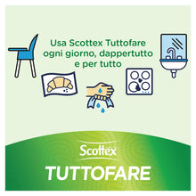 Carica l&#39;immagine nel visualizzatore di Gallery, Scottex Tuttofare, Carta Da Cucina, Morbida e Resistente, Ultra assorbente, Con Carta certificata FSC, 24 Maxi Rotoli
