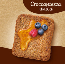 Carica l&#39;immagine nel visualizzatore di Gallery, Mulino Bianco Fette Biscottate Integrali, Colazione Ricca di Fibre e Gusto, Senza Olio di Palma - 630 gr
