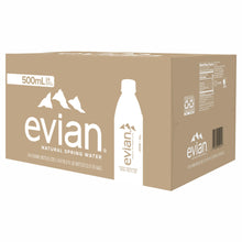 Carica l&#39;immagine nel visualizzatore di Gallery, Evian - Mineral Water - 500ml (Case of 24)
