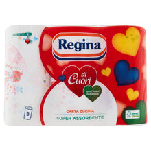 Carica l&#39;immagine nel visualizzatore di Gallery, Regina Carta Cucina, Confezione da 3 Rotoli, 3 unità, 1
