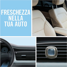 Carica l'immagine nel visualizzatore di Gallery, Ambi Pur Profumatore Auto, 6 Deodoranti Auto, Fragranza Oro e Fiori di Vaniglia, Elimina Odori, Facile da Agganciare, Fino a 30 Giorni di Profumo per Deodorante, Usa e Getta
