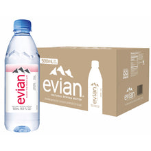 Carica l&#39;immagine nel visualizzatore di Gallery, Evian - Mineral Water - 500ml (Case of 24)
