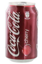 Carica l&#39;immagine nel visualizzatore di Gallery, Coca Cola Cherry gusto ciliegia 330ml (24 lattine)
