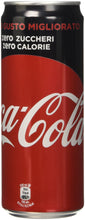Carica l&#39;immagine nel visualizzatore di Gallery, Coca Cola Zero - Bevanda Analcolica Senza Calorie, 330 ml [confezione da 24]

