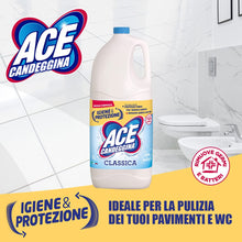 Carica l&#39;immagine nel visualizzatore di Gallery, ACE Candeggina Classica, Confezione da 2 Flaconi x 5 Litri
