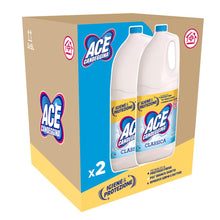 Carica l&#39;immagine nel visualizzatore di Gallery, ACE Candeggina Classica, Confezione da 2 Flaconi x 5 Litri
