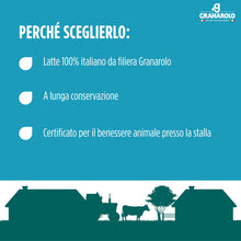 Carica l&#39;immagine nel visualizzatore di Gallery, Granarolo, Latte Parzialmente Scremato UHT da Latte Crudo MID 1 lt, 12 Confezioni di Latte Italiano, Mantiene lo Stesso Quantitativo di Proteine del Latte di Partenza grazie al Trattamento Termico
