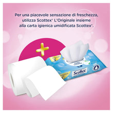 Carica l&#39;immagine nel visualizzatore di Gallery, Scottex L&#39;Originale Carta Igienica, Morbida e Assorbente, Confezione 100% Riciclabile, Fatto in Italia, 10 Rotoli Regular
