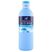 Carica l&#39;immagine nel visualizzatore di Gallery, Felce Azzurra Bagnodoccia Muschio Bianco - 6 Confezioni da 650 ml - Totale: 3900 ml
