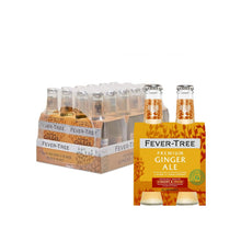 Carica l&#39;immagine nel visualizzatore di Gallery, Fever Tree Ginger Ale con Aromi Naturali, Mixer per Whisky e Rum, Miscela di Zenzero, Acqua di Fonte, Sapore Intenso e Avvolgente, 4x 200ml, 24 pezzi
