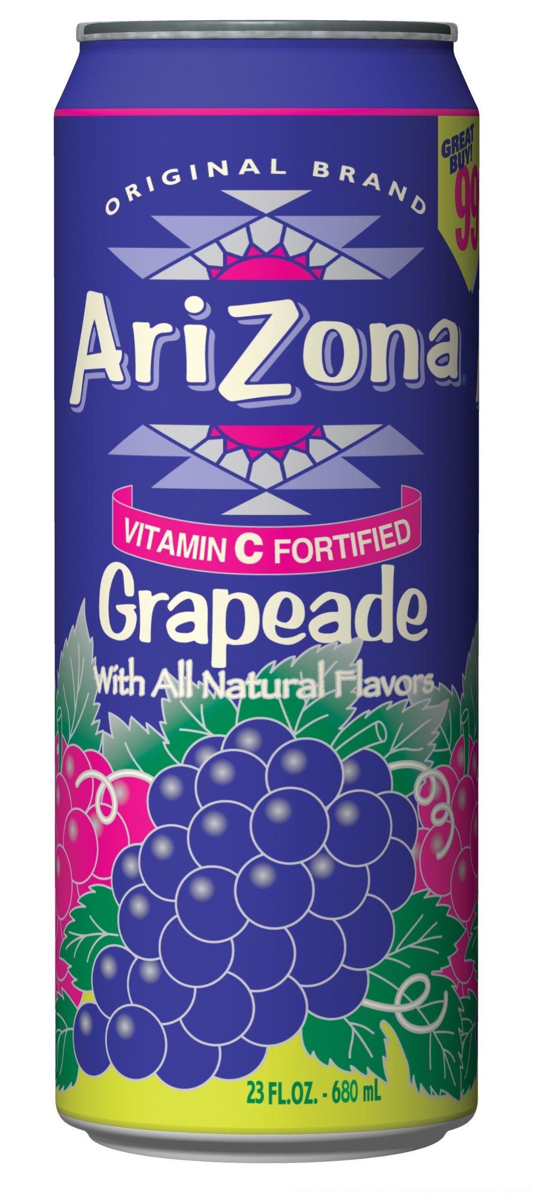 Arizona grapeade (680ml) incluso DPG pfand