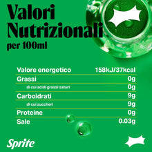 Carica l'immagine nel visualizzatore di Gallery, Sprite – 24 Lattine da 330 ml, Gusto Lemon-lime, A Basso Contenuto di Zuccheri, Lattina 100% riciclabile, Gusto Naturalmente Rinfrescante, Bevanda Analcolica Frizzante
