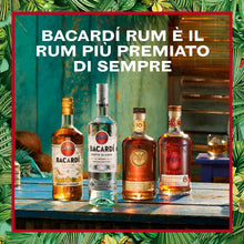 Carica l&#39;immagine nel visualizzatore di Gallery, BACARDÍ Carta Blanca White Rum, iconico rum bianco dei Caraibi, ideale per i cocktail, Vol. 37,5%, 100 cl / 1 L
