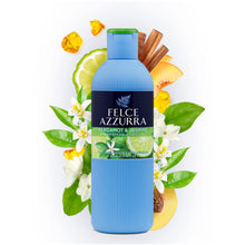 Carica l&#39;immagine nel visualizzatore di Gallery, Felce Azzurra - Bagnodoccia Fresco Bergamotto e Fiori di Cedro, Fresco Profumo, Idrata la Pelle - 650 ml
