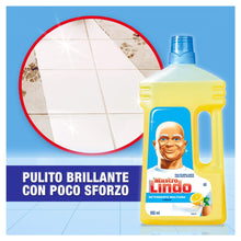 Carica l&#39;immagine nel visualizzatore di Gallery, Mastro Lindo Detersivo Pavimenti Limone, Maxi Formato 6 Pezzi da 950 Ml, 5.7 L
