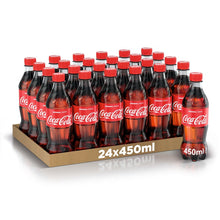 Carica l&#39;immagine nel visualizzatore di Gallery, Coca-Cola Original Taste – 24 Bottiglie da 450 ml, Tutto il Gusto Originale di Coca-Cola in Bottiglia PET 100% Riciclabile, Bevanda Analcolica

