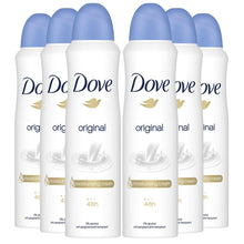 Carica l&#39;immagine nel visualizzatore di Gallery, Dove Deodorante spray originale, confezione da 6 (6 x 150 ml)
