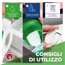 Carica l&#39;immagine nel visualizzatore di Gallery, Chanteclair - Detersivo per Lavatrice, Profumo Muschio Bianco, Formula Concentrata, con Vero Sgrassatore - 3 Flaconi da 1260 ml
