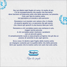 Carica l&#39;immagine nel visualizzatore di Gallery, Regina Rotoloni 42 Maxi Rotoli di Carta Igienica, 500 Fogli a 2 Veli, Lunghezza ottima, Confezione 50% in Plastica Riciclata, Carta 100% Certificata FSC
