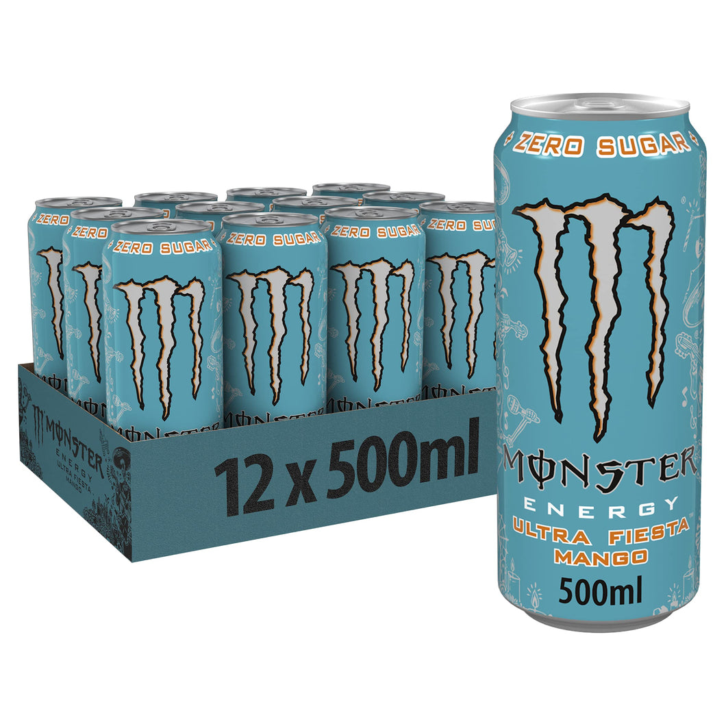 Monster Energy, Ultra Fiesta - 12 lattine da 500 ml