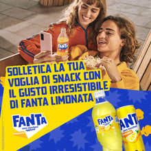 Carica l&#39;immagine nel visualizzatore di Gallery, Fanta Zero Zuccheri Gusto Limone, con Succo di Limone di Siracusa, Senza Zuccheri Aggiunti e Conservanti, Lattina 100% riciclabile, Gusto Rinfrescante - 24 lattine da 330 ml

