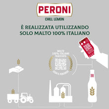Carica l&#39;immagine nel visualizzatore di Gallery, Peroni Chill Lemon Birra al Limone, Cassa Birra con 24 Birre in Bottiglia da 33 cl, 7.92 L, Birra Radler dal Gusto Naturale di Limoni Aspro e Bilanciato, Gradazione Alcolica 2% Vol
