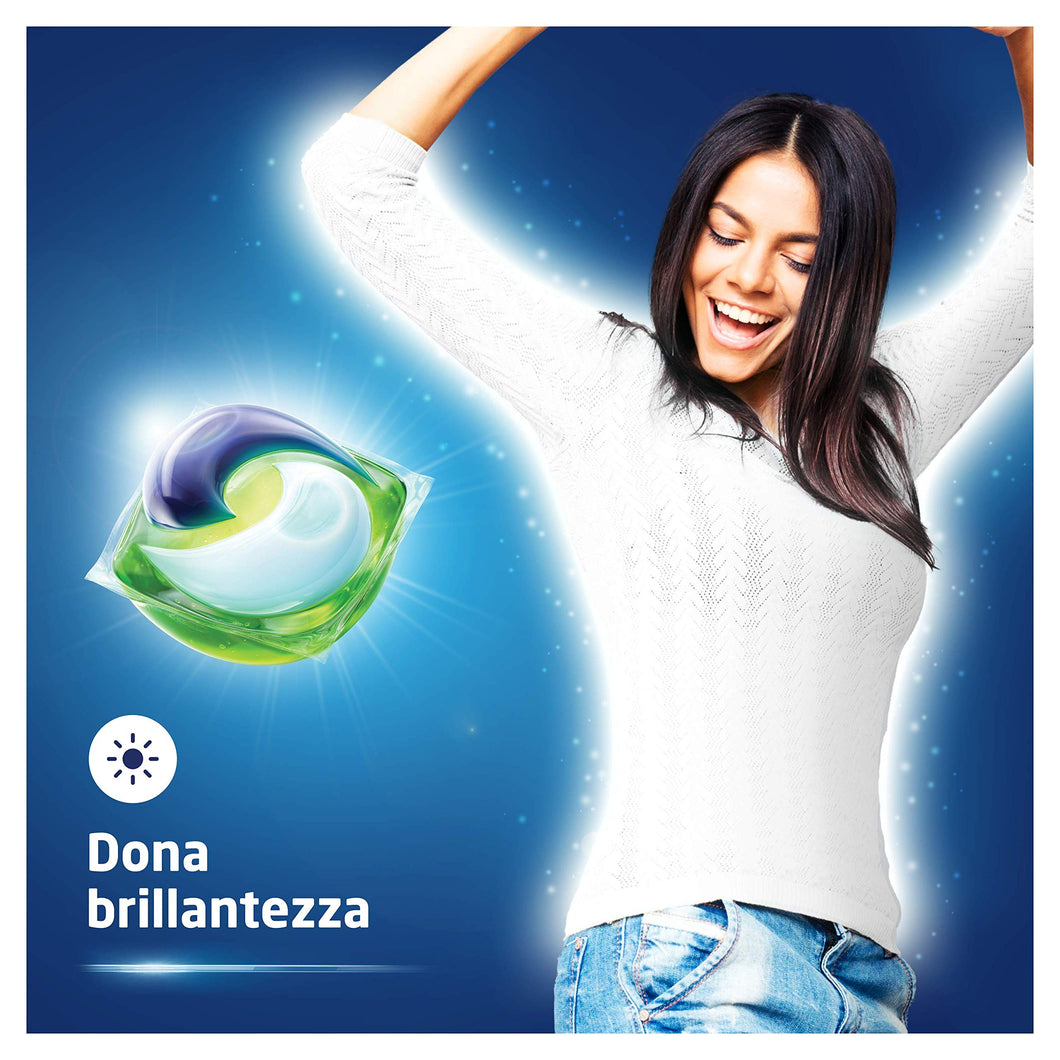 Dash All in 1 Pods Detersivo Lavatrice in Capsule, 15 Lavaggi, Classico, Rimuove le Macchie, per Tutti i Capi