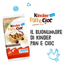 Carica l&#39;immagine nel visualizzatore di Gallery, Kinder Pan e Cioc - 10 Merendine di Pan di Spagna con Croccanti Scaglie di Cioccolato, Ottime a Colazione e Merenda, Confezione da 290 Grammi
