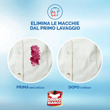 Carica l&#39;immagine nel visualizzatore di Gallery, Omino Bianco - Candeggina Delicata, Tecnologia Anti Odor, Azione Igienizzante e Smacchiante, Essenza Muschio Bianco, 1500 ml
