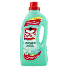 Carica l&#39;immagine nel visualizzatore di Gallery, Omino Bianco - Candeggina Delicata, Tecnologia Anti Odor, Azione Igienizzante e Smacchiante, Essenza Muschio Bianco, 1500 ml
