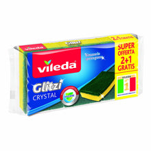 Carica l'immagine nel visualizzatore di Gallery, Vileda Glitzi Crystal Spugna da Cucina - Confezione da 3 pezzi x 6 confezioni
