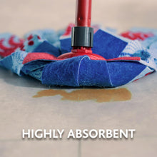 Carica l'immagine nel visualizzatore di Gallery, Vileda SuperMocio 3Action ricambio, confezione da 1, adatto per il Sistema lavapavimenti Vileda SuperMocio , per tutti i tipi di pavimento, rimuove oltre il 99% dei batteri solo con acqua
