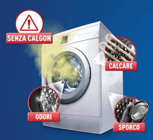 Carica l&#39;immagine nel visualizzatore di Gallery, Calgon Polvere Anticalcare Lavatrice 2 in 1, 1 Confezione da 850 g di Anticalcare per Lavatrici, 17 Lavaggi, Additivo Lavatrice per una protezione da Calcare e Sporco
