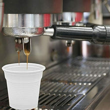 Carica l&#39;immagine nel visualizzatore di Gallery, G.M. DISTRIBUZIONE 1000 Pezzi Bicchieri da Caffè in Plastica Bianchi da 80cc, Riciclabili, Super Rigidi e Resistenti al Calore, Usa e Getta, Ideale per Casa, Ufficio, Asporto Bevande Calde.
