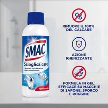 Carica l&#39;immagine nel visualizzatore di Gallery, Smac - Scioglicalcare Gel, Detergente Anticalcare Bagno, Azione Igienizzante e Brillantezza, 500 ml
