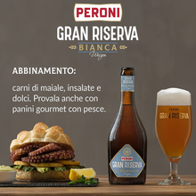Carica l&#39;immagine nel visualizzatore di Gallery, Birra Gran Riserva Bianca, Cassa Birra Con 12 Birre in Bottiglia Da 50 Cl, 6 L,
