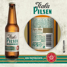 Carica l&#39;immagine nel visualizzatore di Gallery, Itala Pilsen Cassa Birra Con 24 Bottiglie Da 33 Cl, 7.92 L, Birra Non Pastorizza
