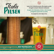 Carica l&#39;immagine nel visualizzatore di Gallery, Itala Pilsen Cassa Birra Con 24 Bottiglie Da 33 Cl, 7.92 L, Birra Non Pastorizza
