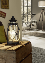 Carica l'immagine nel visualizzatore di Gallery, Lampada Da Tavolo Bradford, Lampada Da Tavolo Vintage a Uno Punto Luce, Lanterna
