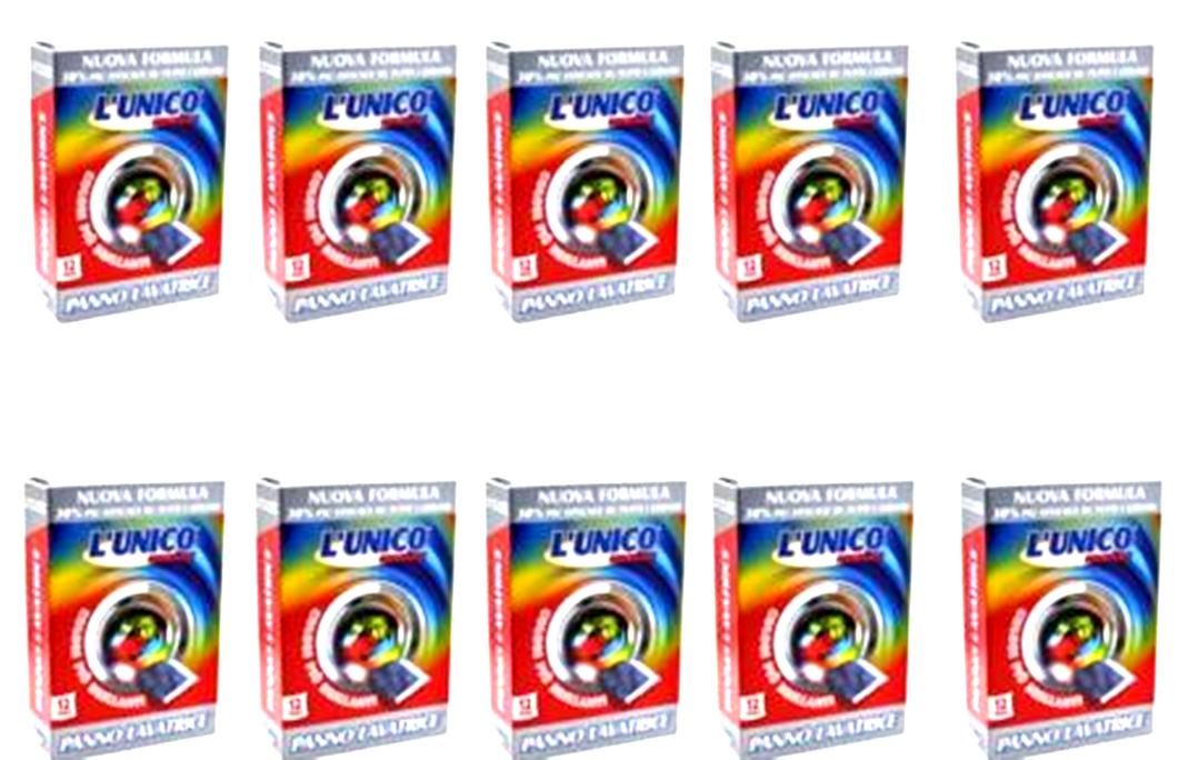 180 Fogli L'UNICO ORIG PANNO LAVATR Salvabuc