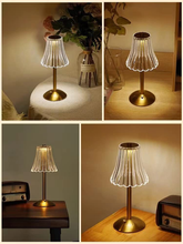 Carica l&#39;immagine nel visualizzatore di Gallery, Lampada Da Tavolo a Batteria a LED, Senza Fili, Lampada Da Tavolo Con Batteria,
